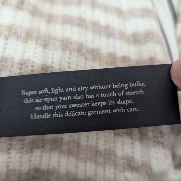 Banana Republic Filpucci Aire Yarn Striped Turtleneck - Picture 9 of 9